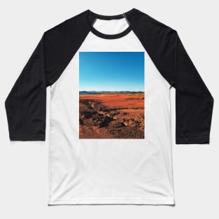 Red Barrren Soil in Wild National Park Landscape (Chapada dos Veadeiros, Brazil) Baseball T-Shirt